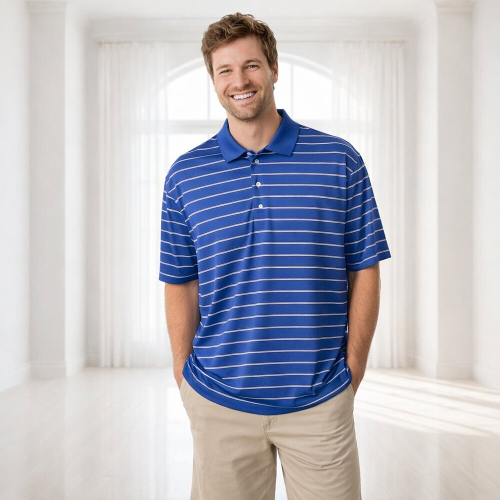 2 for $15 Greg Norman Play Dry Shark Shirt - Size XL